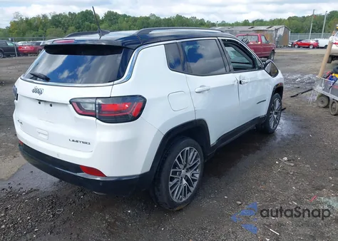 2022 Jeep Compass Limited из США, поврежденный, VIN 3C4NJDCB4NT111538